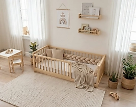 Nova - Natural Karyola Yere Sıfır