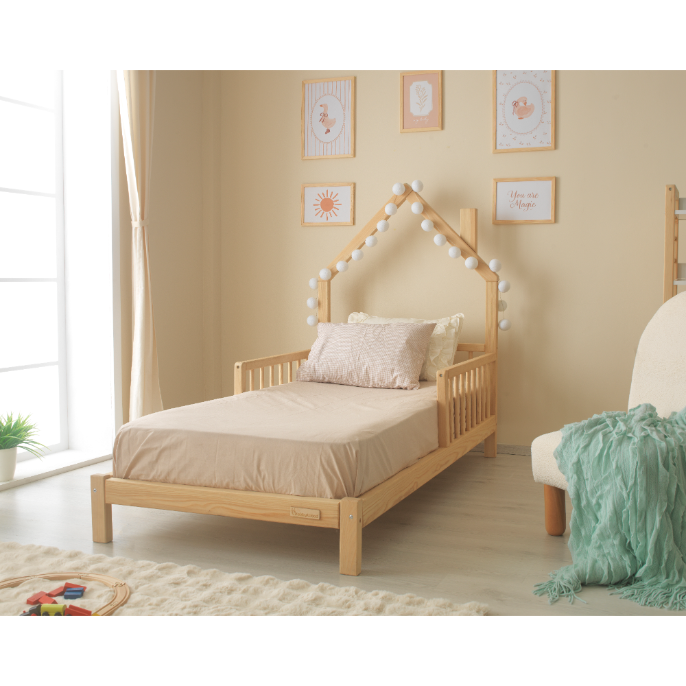 Lucca - Natural Çocuk Ve Genç Karyolası