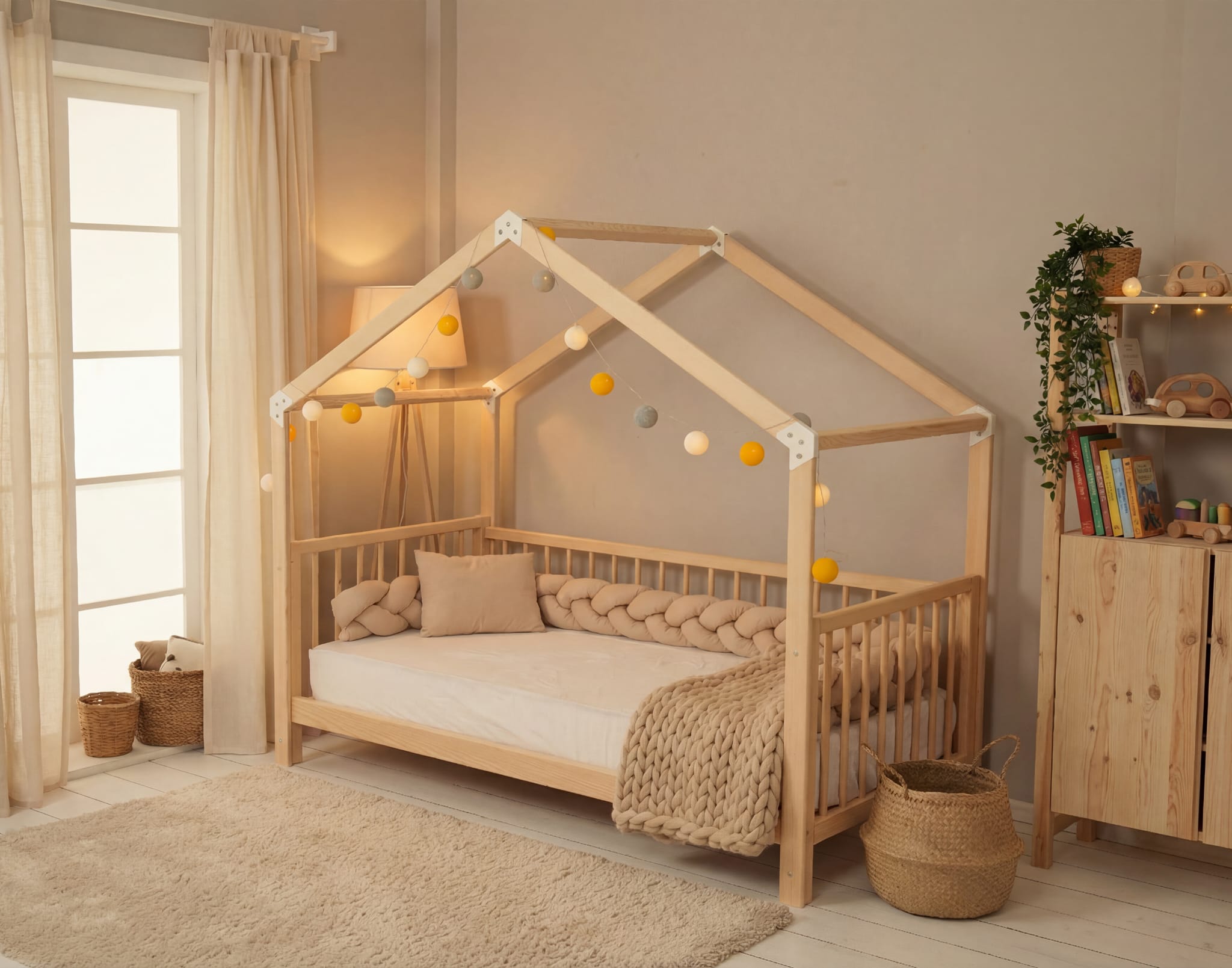 Duru - Natural çatılı Montessori ( Açık )